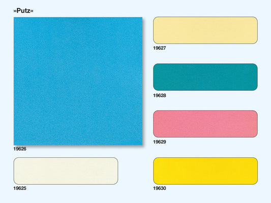 Preiser 19627 HO Scale Beige Plaster Wall Sheets Kit (3)