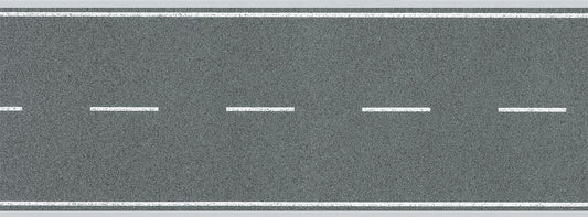 Faller 272458 N Scale Two-Lane Road Foil with Markings, 1m
