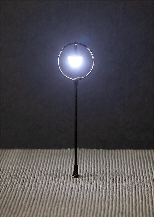 Faller 180105 HO LED Park Lights, Suspended Ball, Cold White