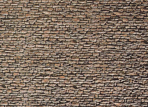 Faller 222566 N Scale Stone Sheets -- Cut Fieldstone