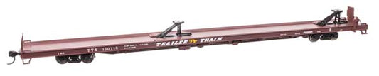 Walthers Mainline 910-5733 HO Scale 89' Channel Flatcar Trailer-Train #150115