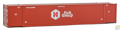Walthers SceneMaster 949-8521 HO Scale 53' Singamas Container Hub Group