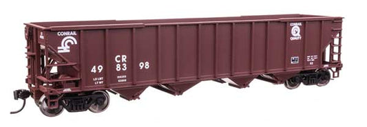 Walthers Mainline 910-57810 HO Scale 50' 100-Ton Hopper RTR Conrail #498398