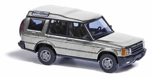 Busch 51932 HO Scale 1998-2004 Land Rover Discovery - Assembled -- Silver