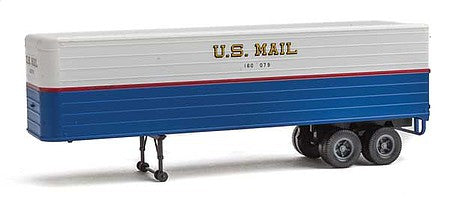 Walthers SceneMaster 949-2426 HO Scale 35' Fluted-Side Trailer 2-Pack - US Mail