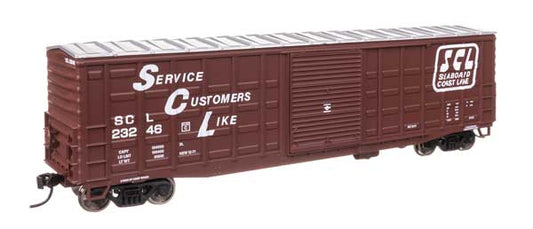 Walthers Mainline 910-46720 HO Scale 50' Waffle Boxcar RTR SCL #23246