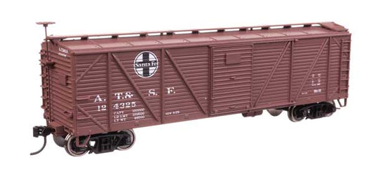 Walthers Mainline 910-40702 HO Scale 40' ARA Boxcar RTR Santa Fe #124325