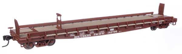 Walthers Mainline 910-50512 HO Scale 53' Piggyback Flatcar RTR SP #142796