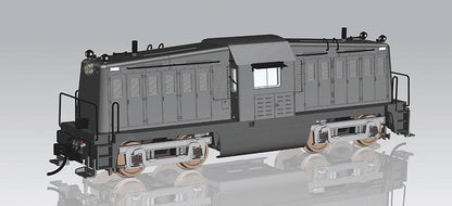 Piko 52939 HO Scale Whitcomb 65-Ton Diesel Undec Black, Non-Sound