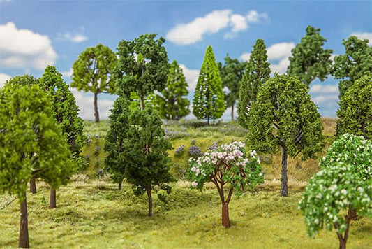Faller 181525 A Scale Deciduous Trees -- pkg(30)