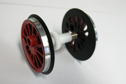 Piko 36178 G Scale BB Geared Wheelset BR194 Red