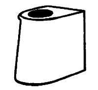 Custom Finishing 151 HO Scale Shrouded Steam Generator Stack (Metal Casting)