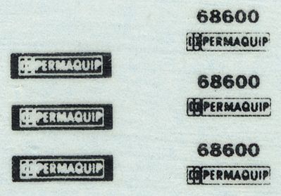 Custom Finishing 7803 HO Scale Vehicle Decal Set For Permaquip Welder's Vehicle