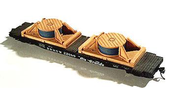Chooch Enterprises 7245 HO Scale Cast Resin Car Load - Light Cable Spools 2-Pack