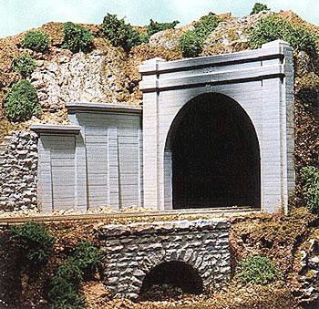 Chooch Enterprises 8330 HO Scale Double-Track Concrete Tunnel Portal