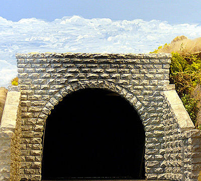 Chooch Enterprises 8350 HO Scale Double-Track Cut Stone Tunnel Portal