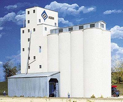 Walthers Cornerstone 933-3225 N Scale ADM(R) Grain Elevator -- Kit