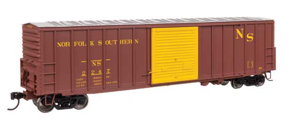 Walthers Mainline 910-46048 HO Scale 50' ACF Boxcar RTR NS #2247