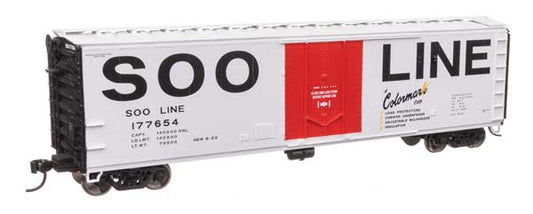Walthers Mainline 910-2867 HO Scale 50' PC&F Boxcar Soo Line #177654