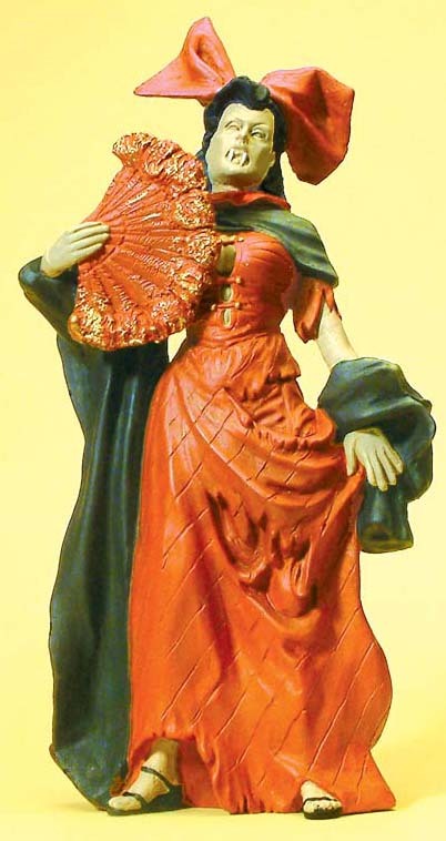 Preiser 45513 G Scale Fictional Character -- Female Vampire