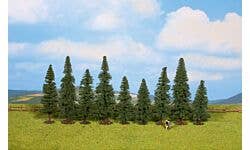 Walthers SceneMaster 949-1160 HO Fir Trees pkg(9)