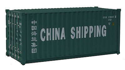 Walthers SceneMaster 949-8056 HO Scale 20' Corrugated Container China Shipping