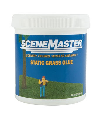 Walthers SceneMaster 949-1200 HO Scale Static Grass Glue -- 8.8oz 250g