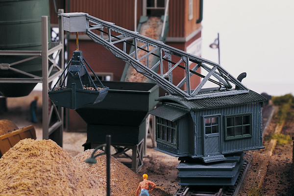 Piko 61126 HO Scale Sand Works Unloading Crane Kit