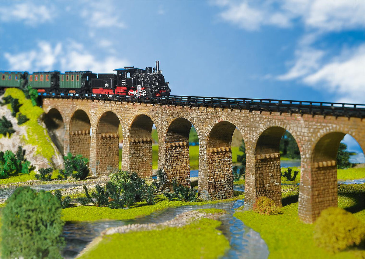 Faller 222585 N Scale 2 Straight Viaducts Model Kit