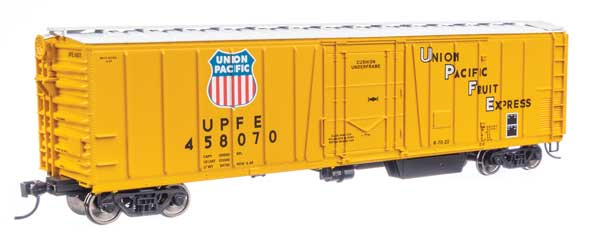 Walthers Mainline 910-3795 HO Scale 50' AAR Reefer Car UPFE #458070