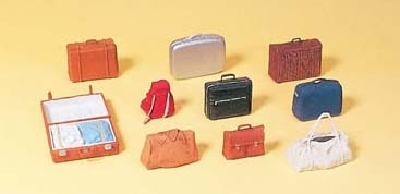 Preiser 17007 HO Scale Luggage - Kit