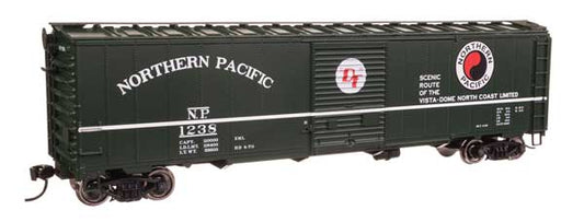 Walthers Mainline 910-46524 HO Scale 50' AAR Boxcar RTR NP #1238