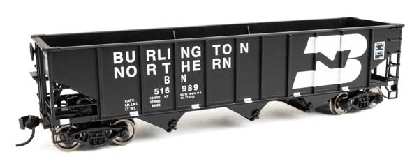 Walthers Mainline 910-56707 HO Scale 70-Ton AAR Hopper RTR BN #516989