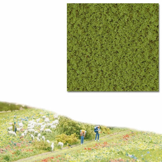 Busch 7331 A Scale Foliage Flocking - 16.9oz 500mL -- Spring Green
