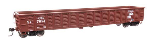 Walthers Mainline 910-6077 HO Scale 53' Corrugated Gondola Conrail #577614