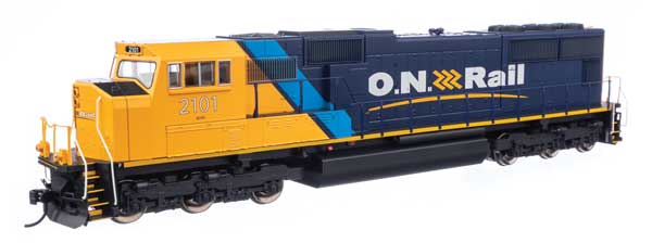 Walthers Mainline 910-11013 HO Scale EMD SD75I Standard DC Ontario Northland #2101