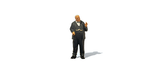 Preiser 28264 HO Scale Sir Winston Churchill - Individual Figure