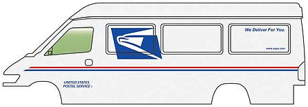 Walthers SceneMaster 949-12208 HO Scale Delivery Van - Assembled -- USPS