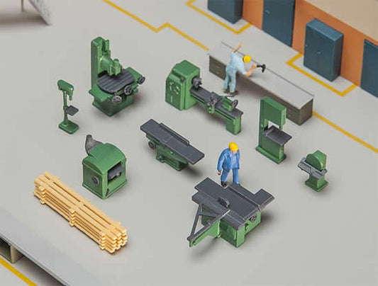 Faller 180455 HO Scale Workshop Interior Furnishings