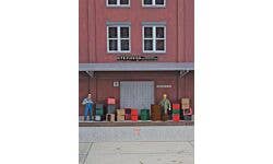 Walthers SceneMaster 949-4153 HO Beverage Crates & Bottles 80pk