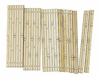 Blair Line 033 N Scale Wood Grade Crossing pkg(3) One Lane