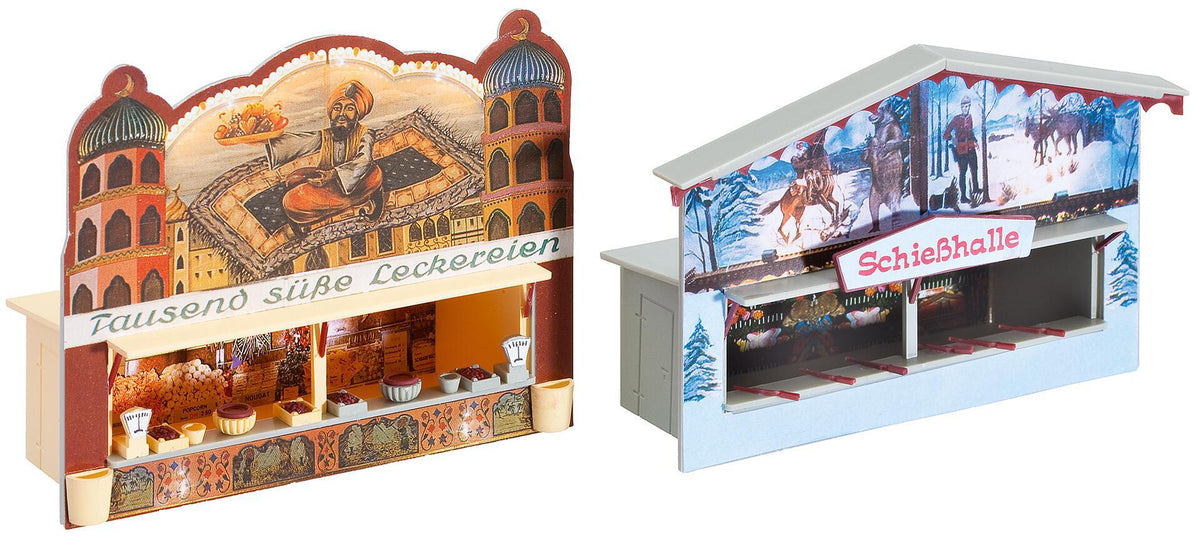 Faller 140320 HO Scale Midway Game Booths Model Kit
