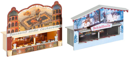 Faller 140320 HO Scale Midway Game Booths Model Kit