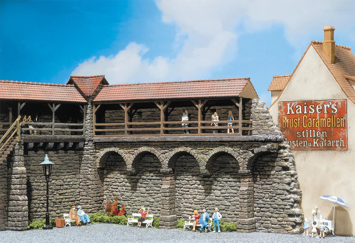 Faller 130404 HO Scale Old-Town Wall Model Kit
