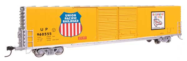 Walthers Mainline 910-3415 HO Scale 60' PS Double Door Boxcar UP #960555