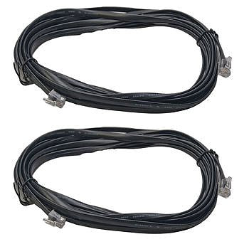 Digitrax LNC162 All Scale LocoNet Cable pkg(2) -- 16' 4.9m