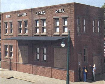 Design Preservation Models 10600 HO Scale Laube's Linen Mill - Kit
