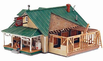 Design Preservation Models 12900 HO Scale Woody's Country Mart- Kit