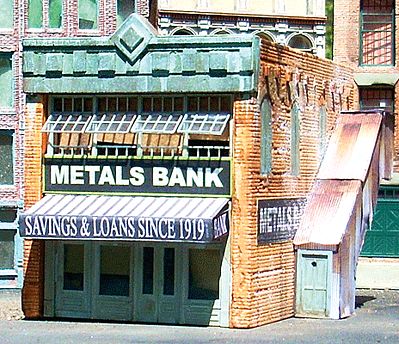 Downtown Deco 50 O Metals Bank
