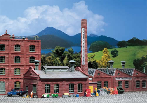 Faller 222202 N Scale Boiler House - 5-7/8 x 3-1/8 x 5-1/2" 15.5 x 8 x 14cm
